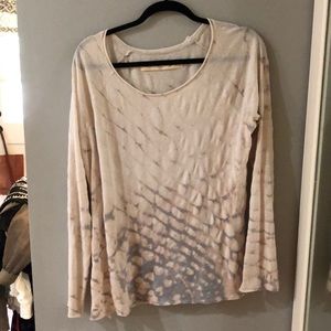 Raquel Allegra tie dye shirt